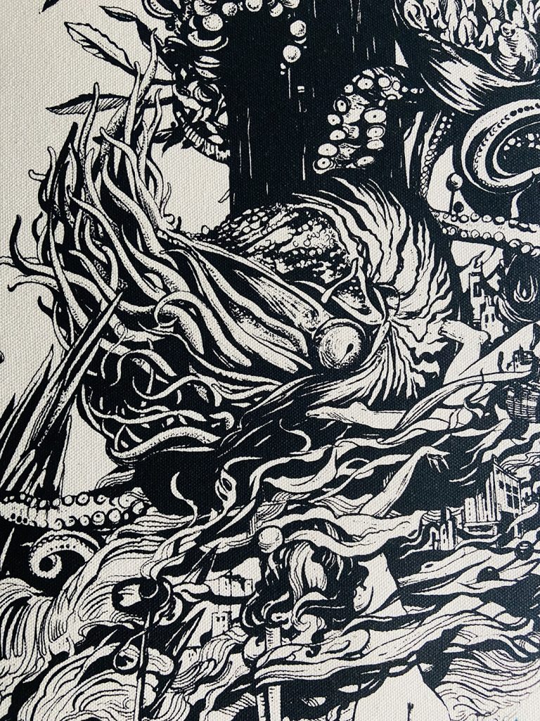 Drowned World 1 (detail)