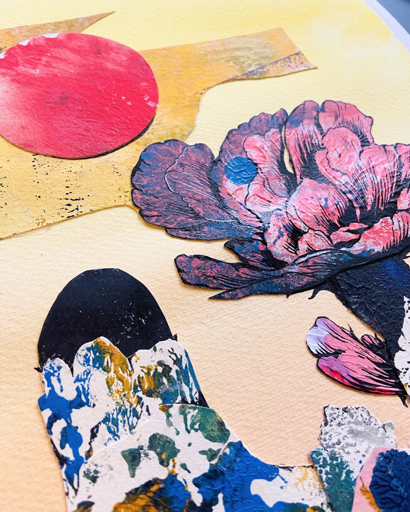 Gilded Desert (detail)