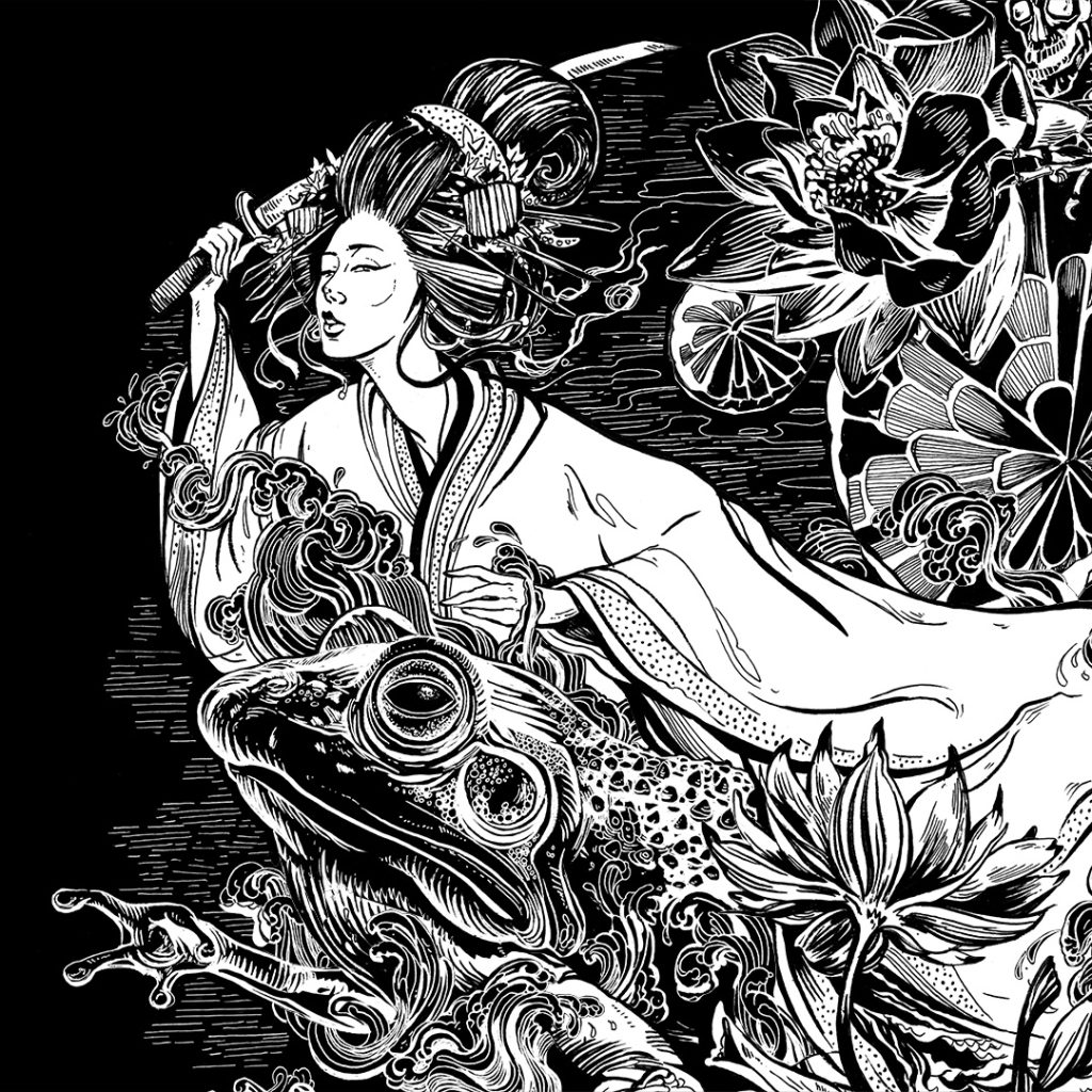 Yokai: Takiyasha Hime - detail
